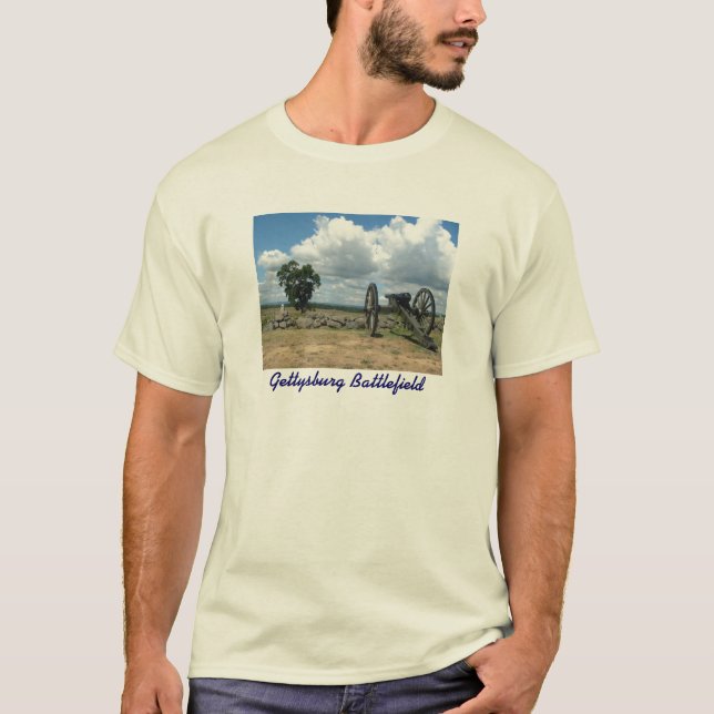 Camiseta del campo de batalla de Gettysburg (Anverso)