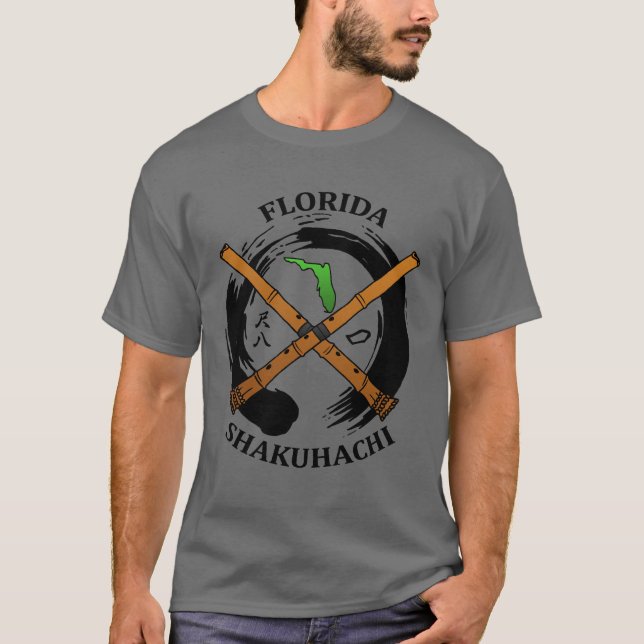 Camiseta del campo de la Florida Shakuhachi (Anverso)