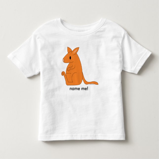 camiseta del canguro del niño (Anverso)
