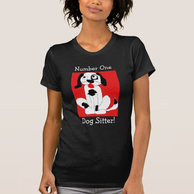 Camiseta del canguro del perro (Anverso)