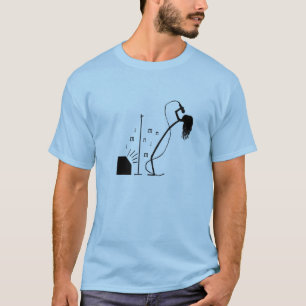 Camiseta del cantante del palillo
