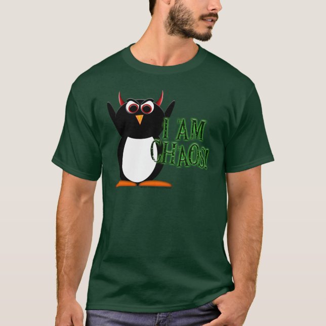Camiseta del caos de TM "del proyecto malvado del (Anverso)
