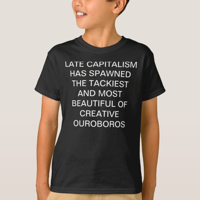 camiseta del capitalismo (Anverso)
