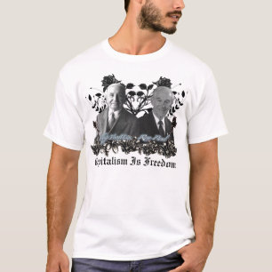 Camiseta del capitalismo/de la libertad (Ron Paul,