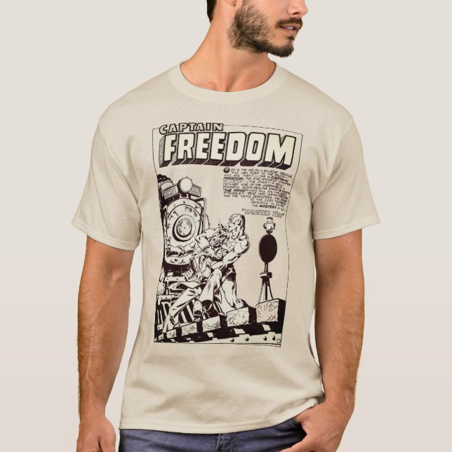 Camiseta del Capitán LIBERTAD de los años 1940 (Anverso)