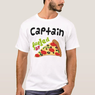 Camiseta del capitán pizza (divertida)