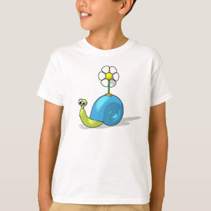 Camiseta del CARACOL del GIRASOL