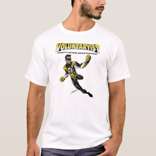 Camiseta del carácter de Voluntaryist