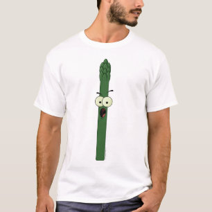 Camiseta del carácter del espárrago