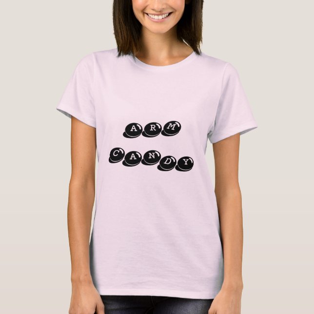 Camiseta del caramelo del brazo (Anverso)