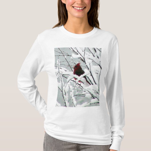 Camiseta del cardenal de la nieve (Anverso)