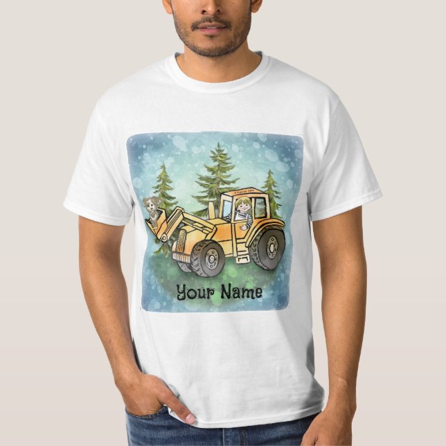 Camiseta del cargador delantero Kid (Anverso)