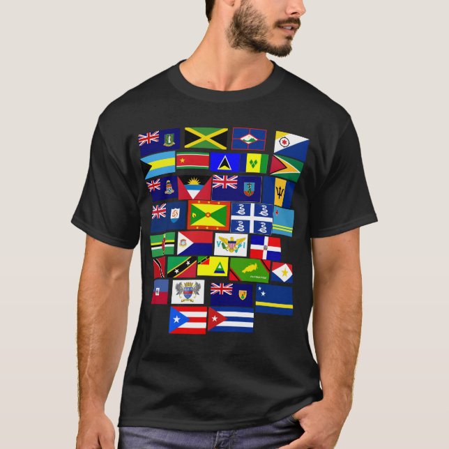 Camiseta del Caribe (Anverso)