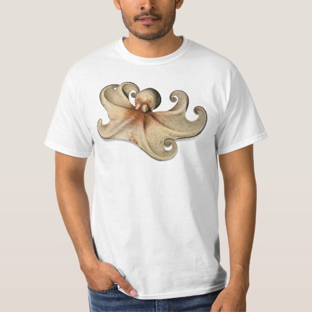 Camiseta del Caribe del pulpo del filón (Anverso)