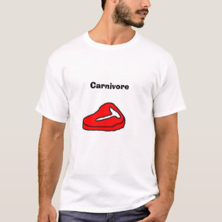 Camiseta del carnívoro