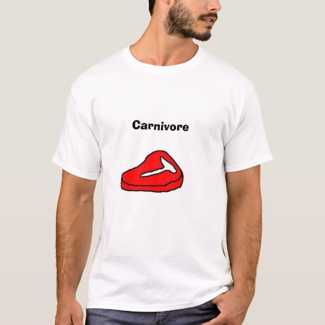 Camiseta del carnívoro (Anverso)