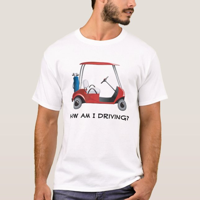 Camiseta del carro de golf (Anverso)