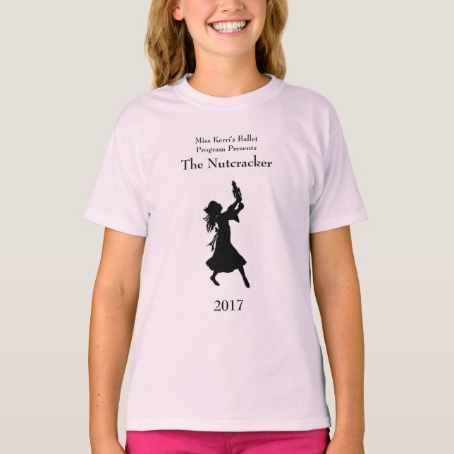 Camiseta del cascanueces de los chicas del (Anverso)