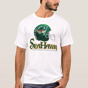 Camiseta del casco de fútbol americano de Seahawk