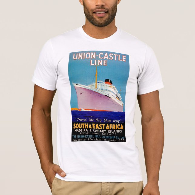 Camiseta ~ del castillo de la unión la manera grande de la (Anverso)