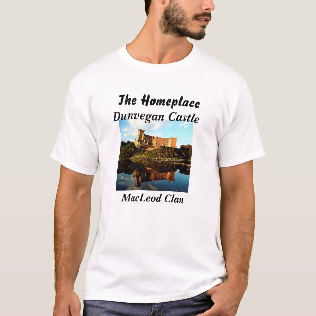 Camiseta del Castillo Dunvegano de MacLeod Clan (Anverso)