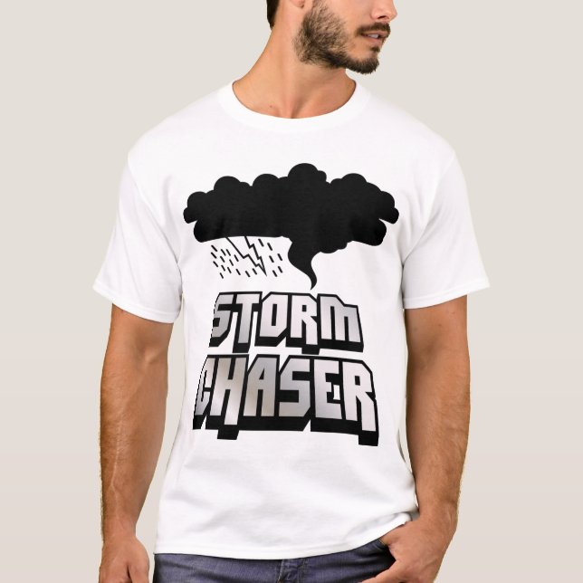 Camiseta del cazador de la tormenta (Anverso)