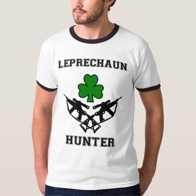 Camiseta del cazador del Leprechaun (Anverso)