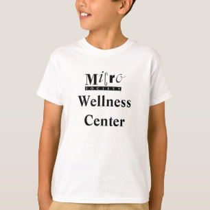 Camiseta del centro de la salud