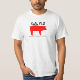 Camiseta del "CERDO" del graduado de la isla de