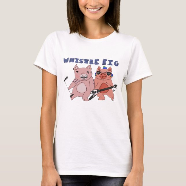 Camiseta del cerdo del silbido (Anverso)