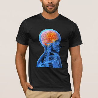 Camiseta del cerebro