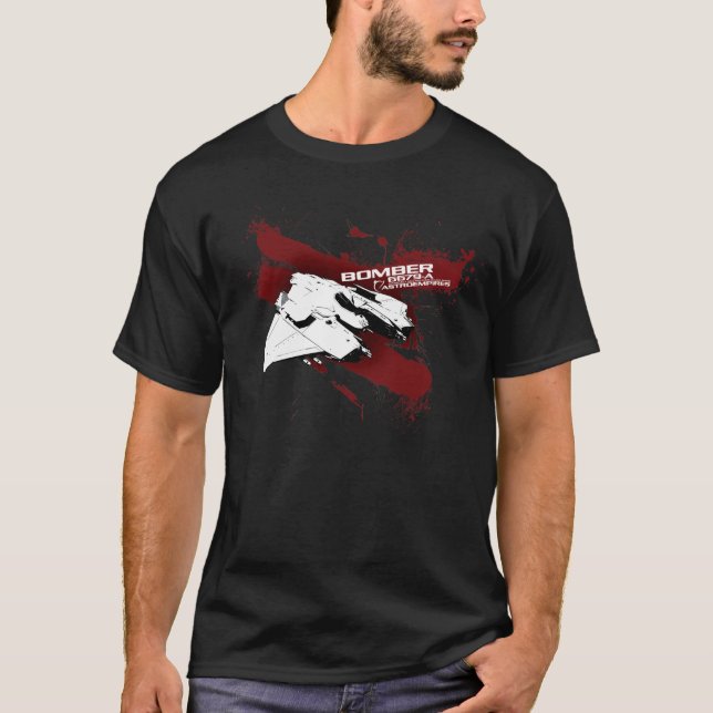 Camiseta del chapoteo del bombardero (Anverso)