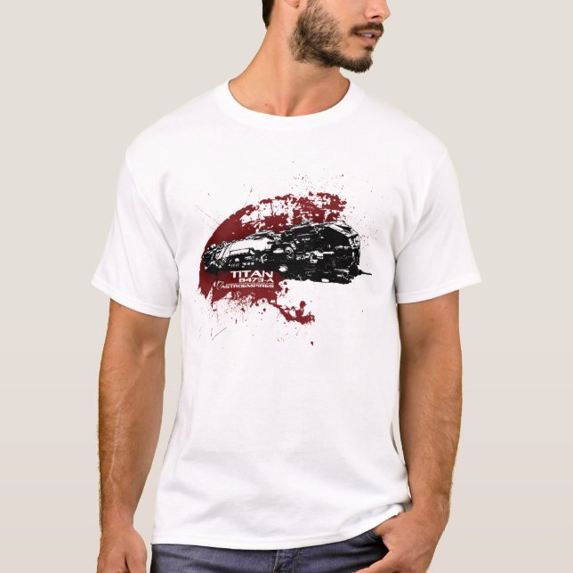 Camiseta del chapoteo del titán (Anverso)