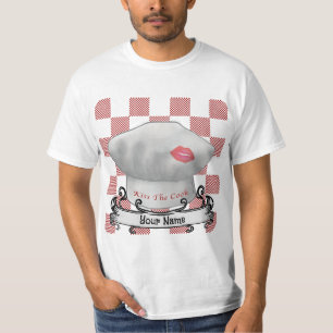 Camiseta del chef Kiss The Cook