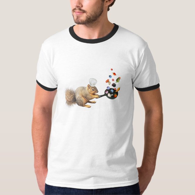 Camiseta del chef Squirrel (Anverso)