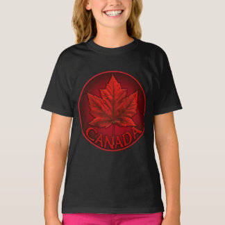 Camiseta del Chica canadiense de camiseta Personal