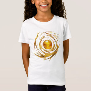 Camiseta del Chica de Arte Golden Sun