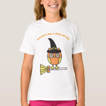 Camiseta del Chica de Brujas Owl