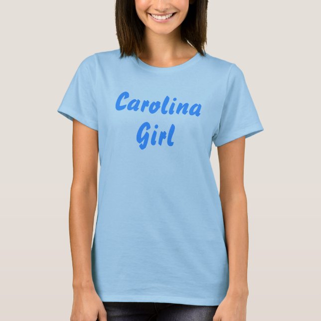 Camiseta del chica de Carolina (Anverso)