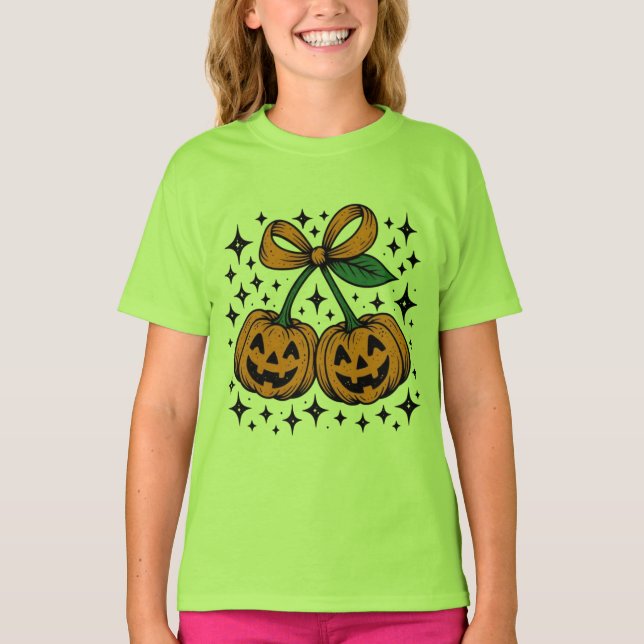 Camiseta del Chica de chispas de chispa de grano d (Anverso)