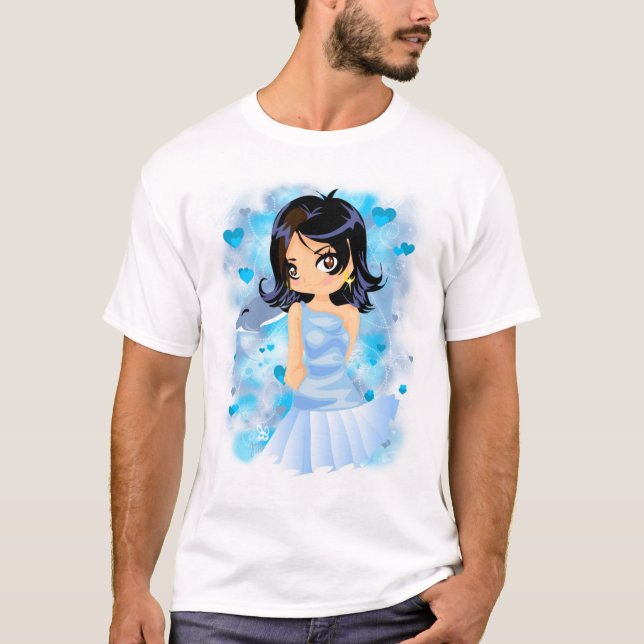 Camiseta del chica de Dolphinia (Anverso)