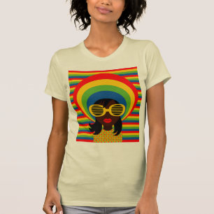 Camiseta del chica de la diva del alma