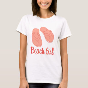 Camiseta del chica de la playa