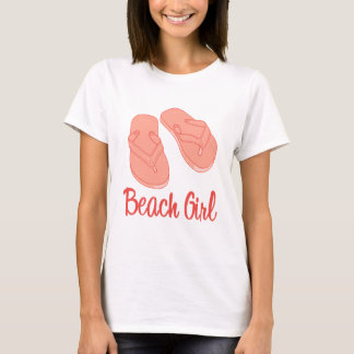Camiseta del chica de la playa