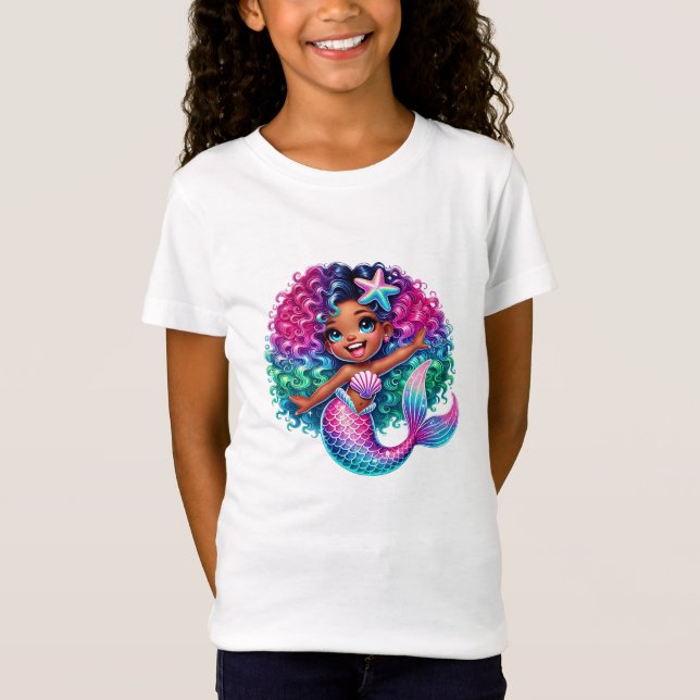 Camiseta del Chica de la sirena (Anverso)
