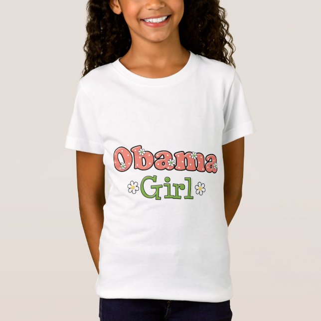 Camiseta del chica de Obama (Anverso)