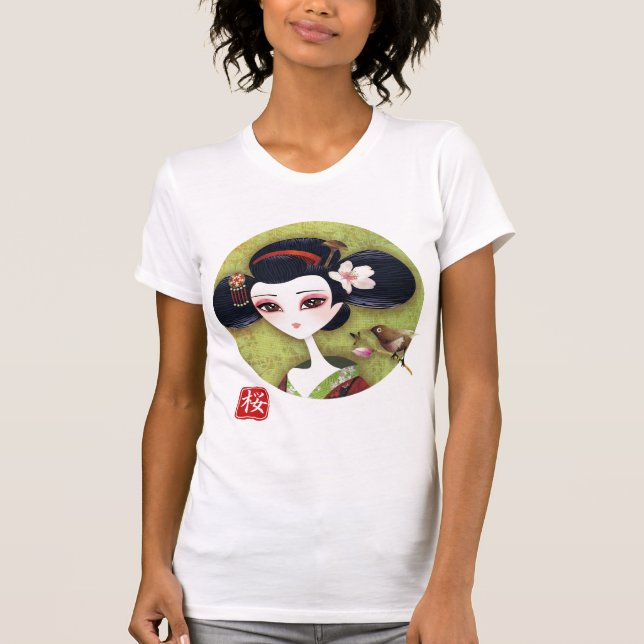 Camiseta del chica de Sakura (Anverso)