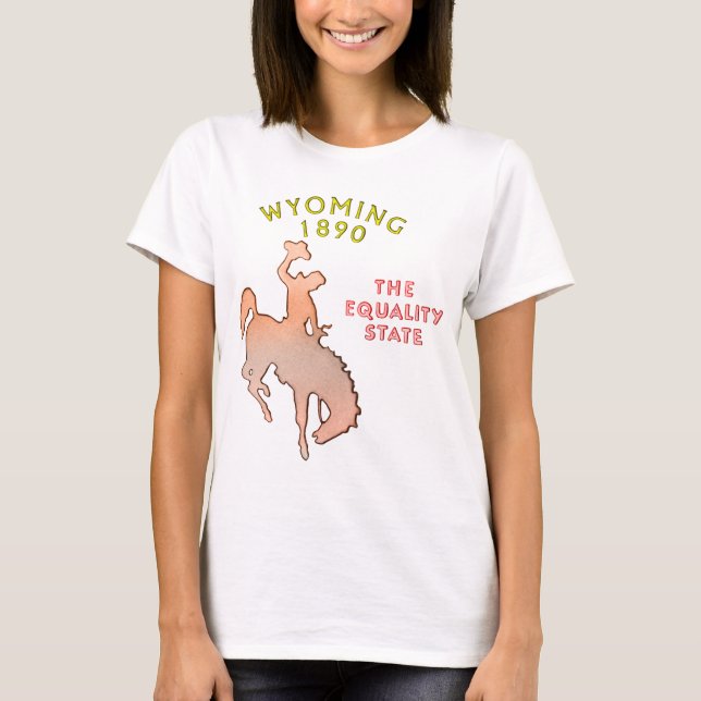 Camiseta del chica de Wyoming (Anverso)