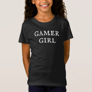 Camiseta del Chica del Chica Gamer