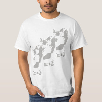 Camiseta del chica del elefante blanco tres